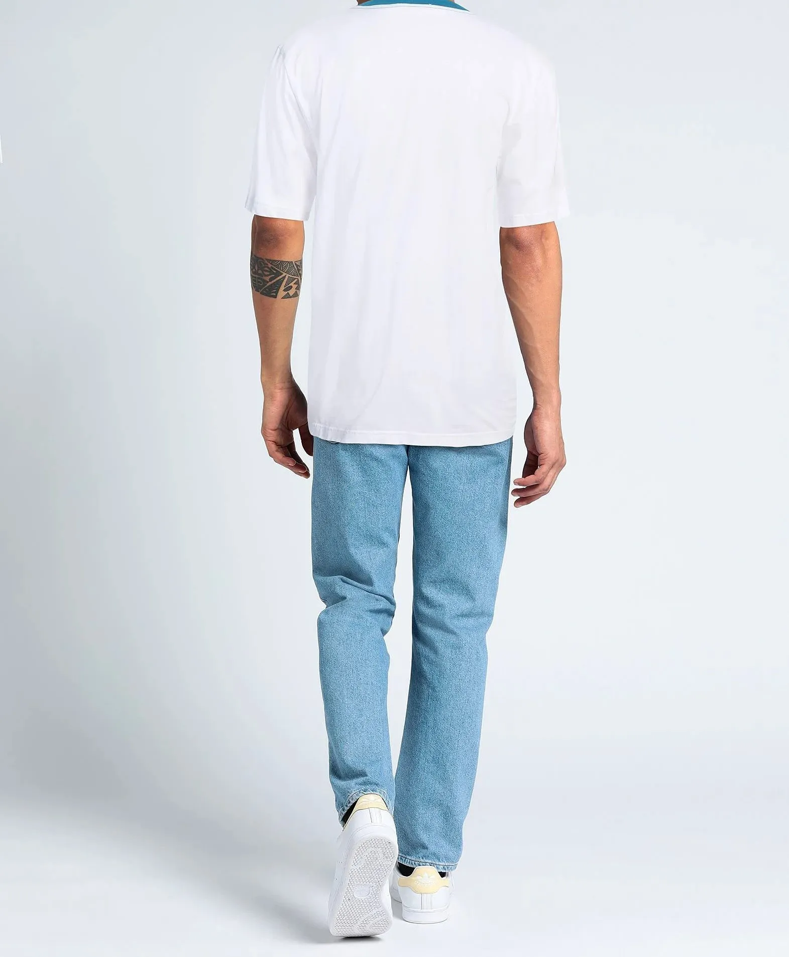 MARNI  |Crew Neck Bi-color Cotton Short Sleeves Oversized Logo