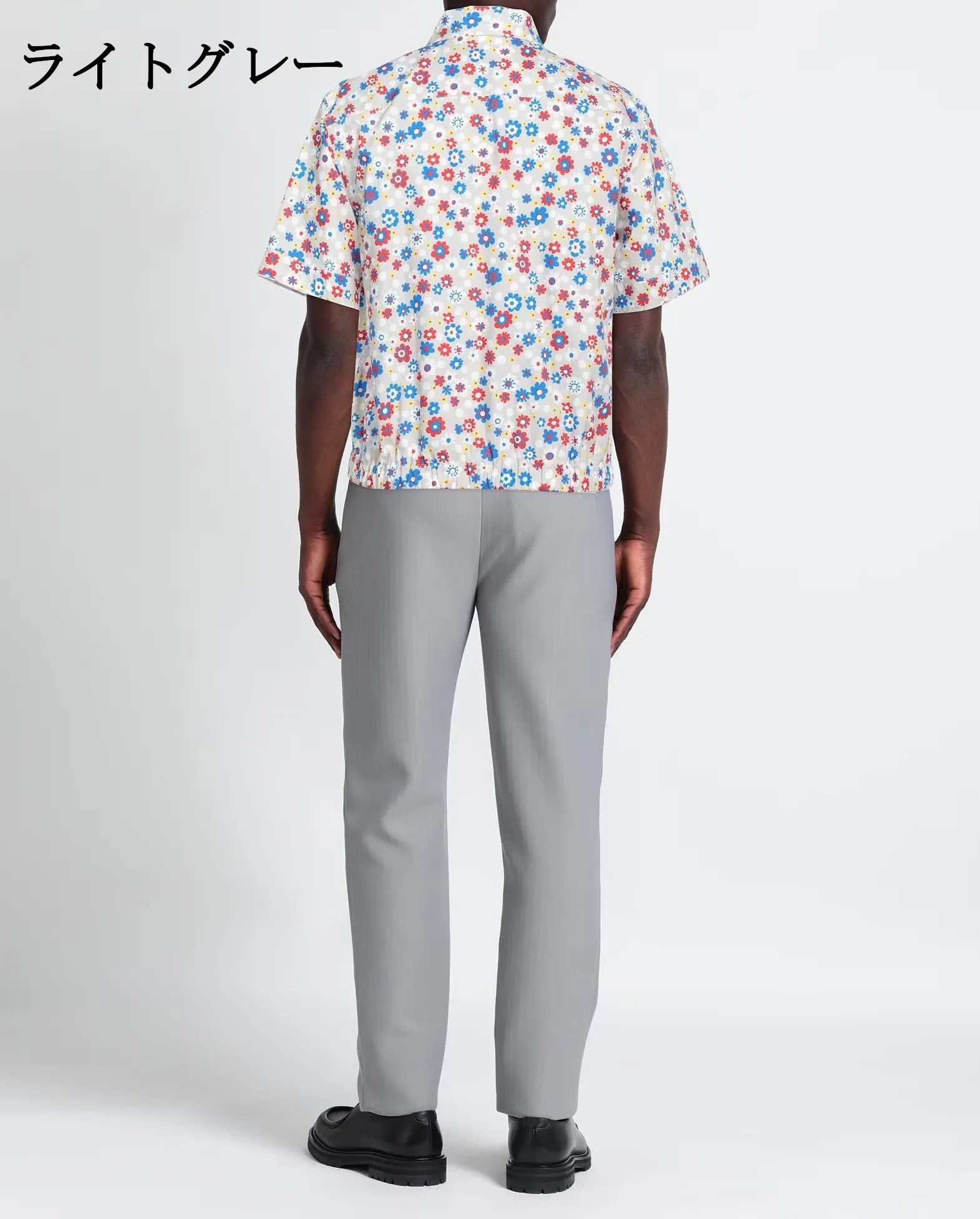 MARNI  |Flower Patterns Cotton Short Sleeves Oversized Logo