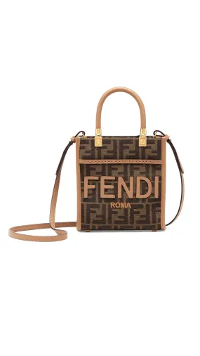 Mini FF Sunshine Shopper - Brown