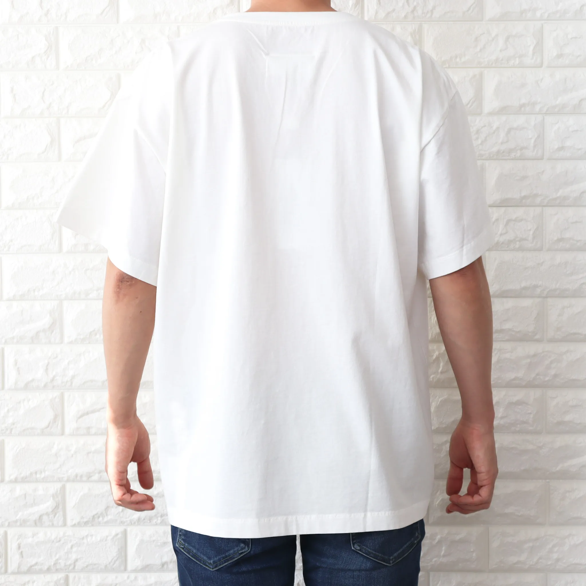 MM6 Maison Margiela  |Crew Neck Plain Cotton Short Sleeves Oversized Logo