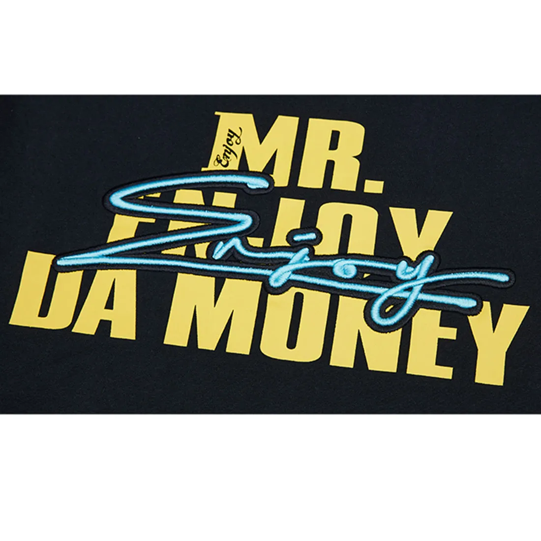 MR. ENJOY DA MONEY  |Crew Neck Unisex Street Style Cotton Short Sleeves Oversized