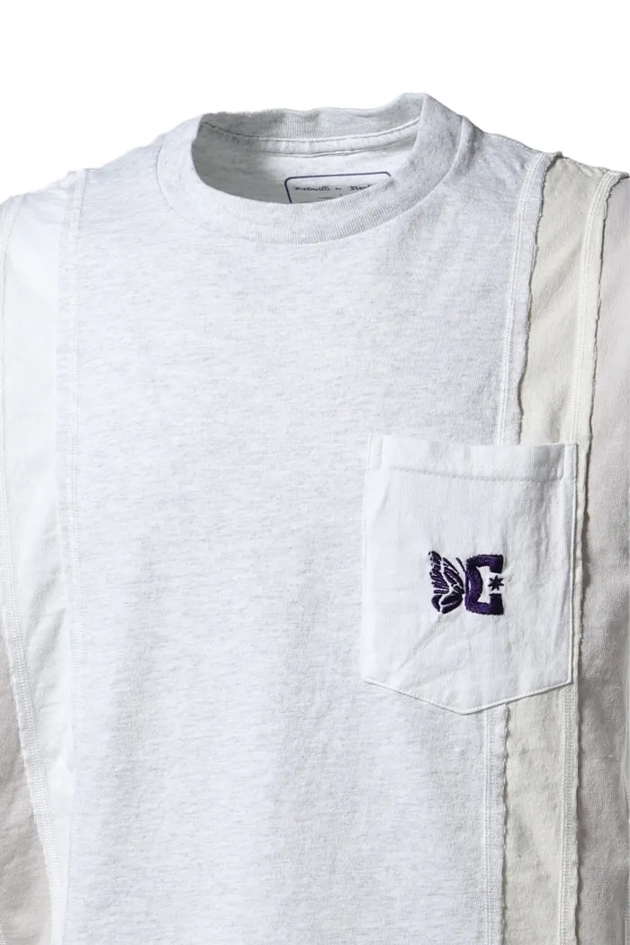 Needles  |Unisex Street Style Oversized Logo T-Shirts