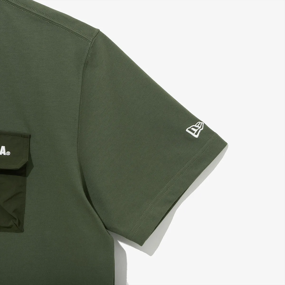 New Era  |[New Era]★ORIGINATORS WOVEN POCKET T-SHIRTS