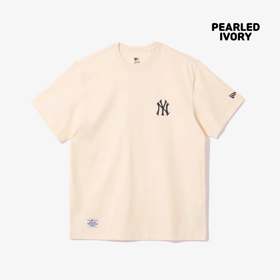 New Era  |Unisex Street Style Oversized Logo T-Shirts