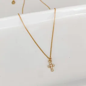 Petite Cross Necklace