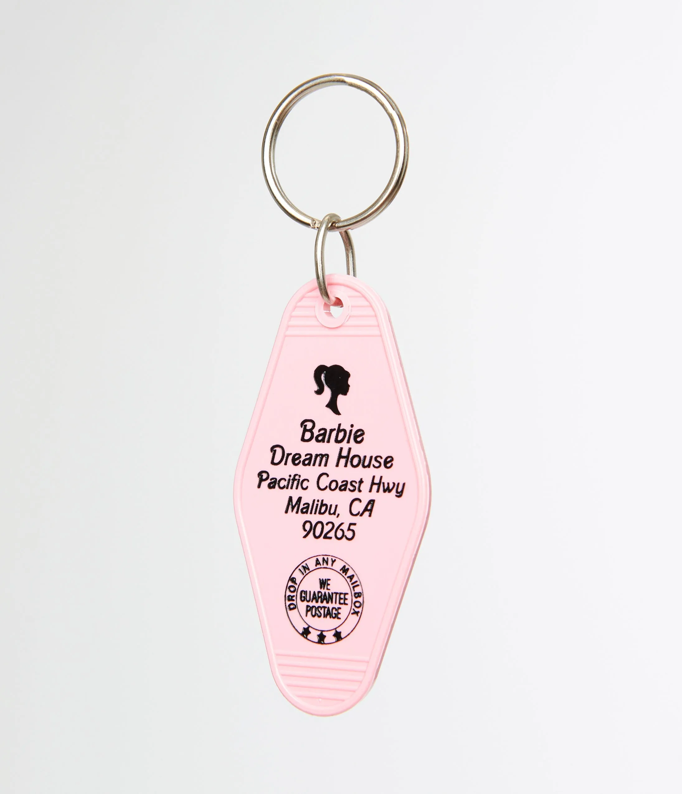 Pink Barbie Dream House Motel Key Fob