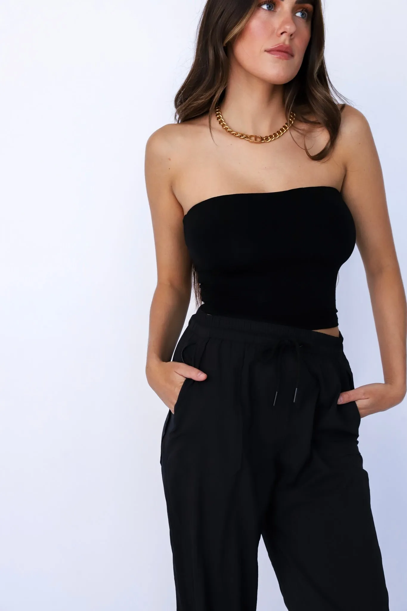 Relaxed Rebel Tube Top