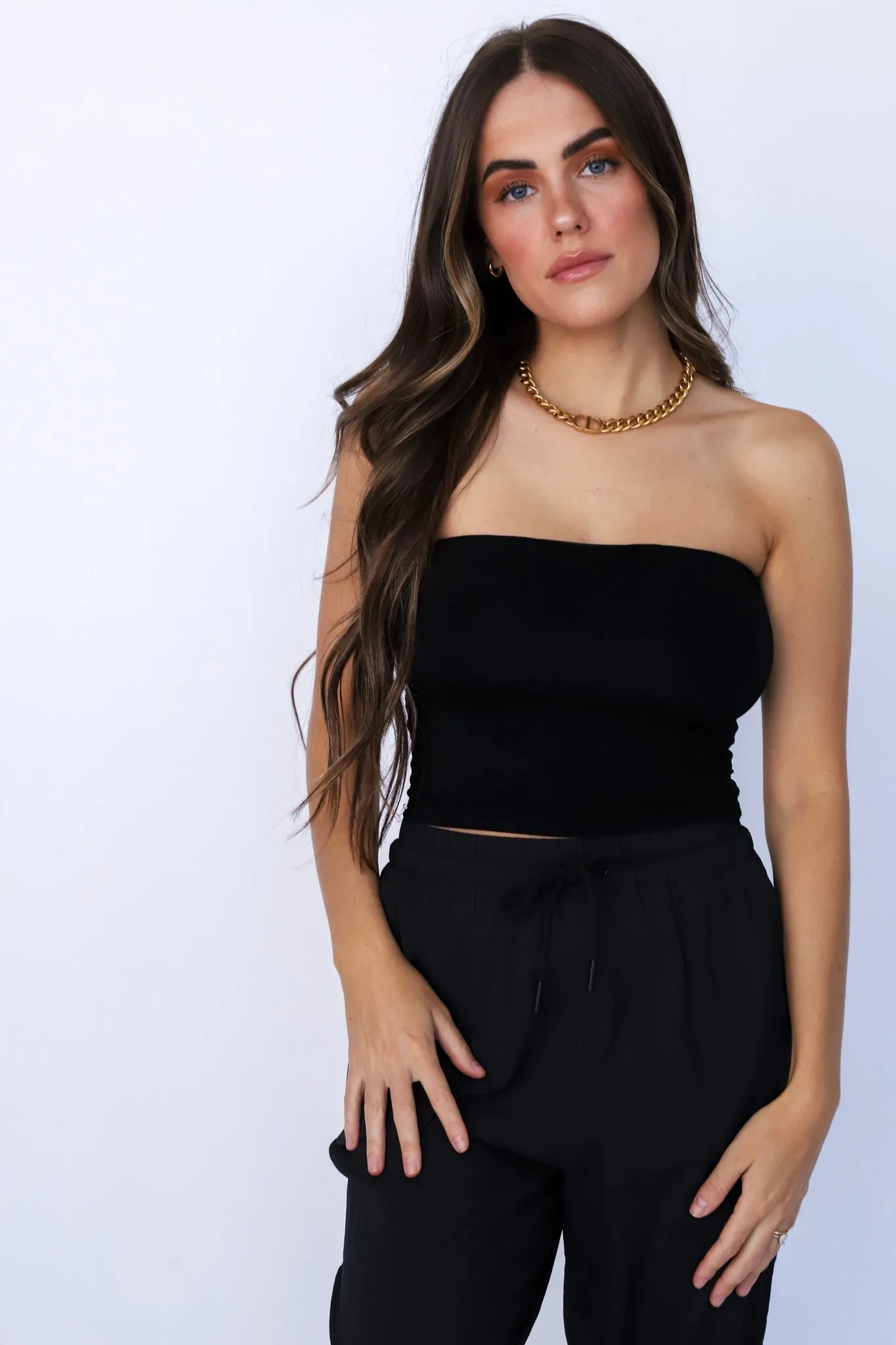 Relaxed Rebel Tube Top