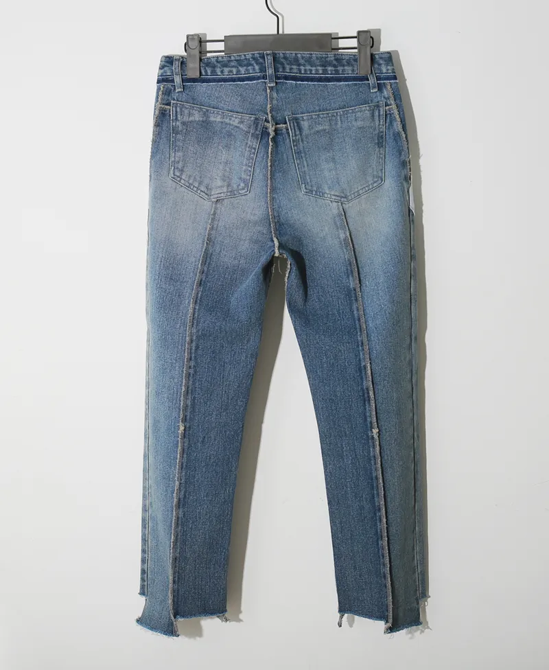 Reversible denim