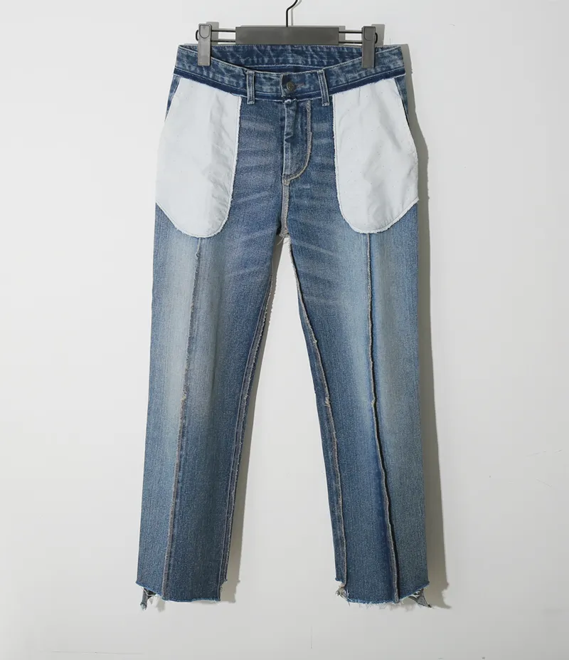 Reversible denim