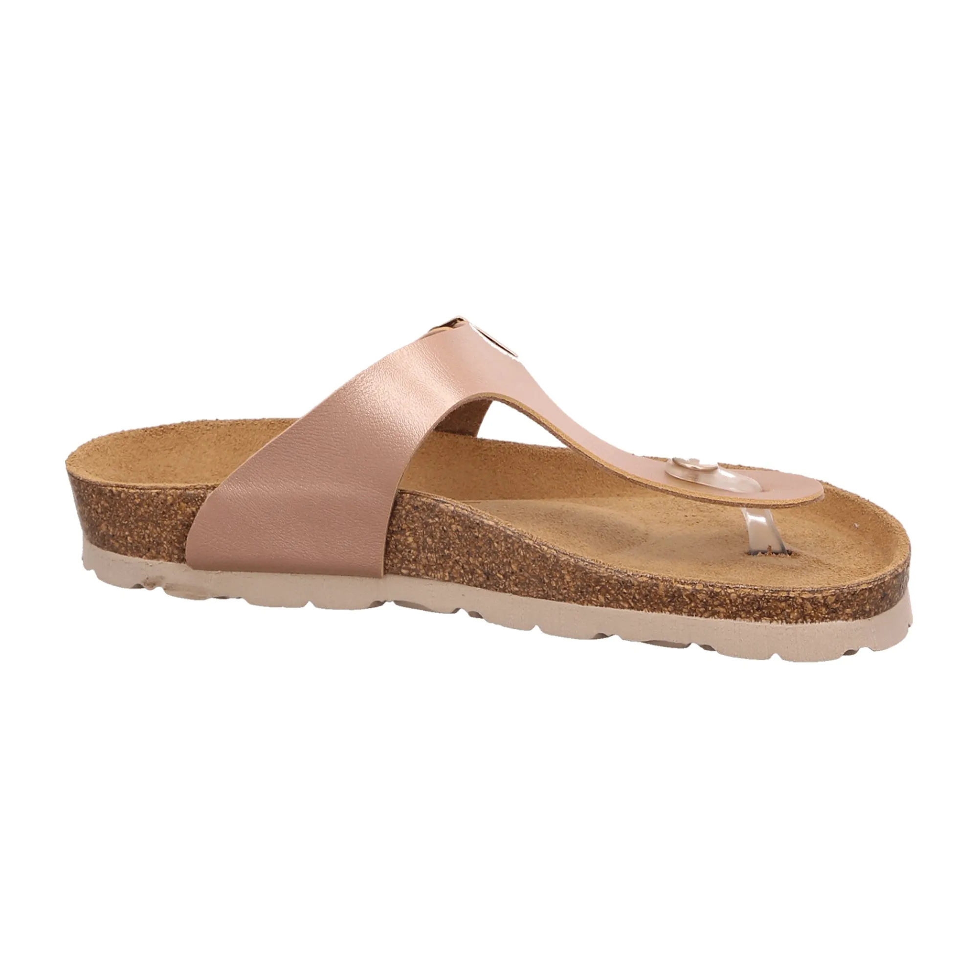 Rohde Alba Pink Leather Sandals for Women with Adjustable Buckle Closure