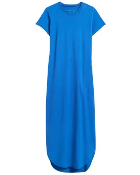 Royal Blue Harper Tee Maxi Dress