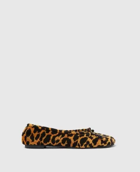 Ryder Leopard Ballet Flats