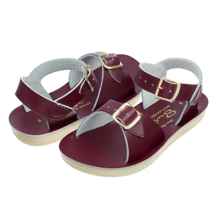 Salt Water Child Surfer Sandals Claret