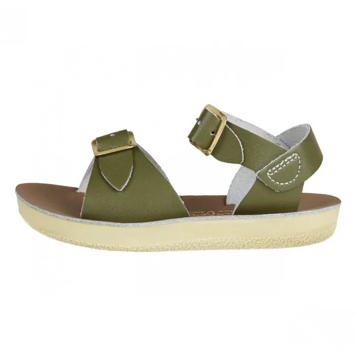 Salt Water Child Surfer Sandals Olive