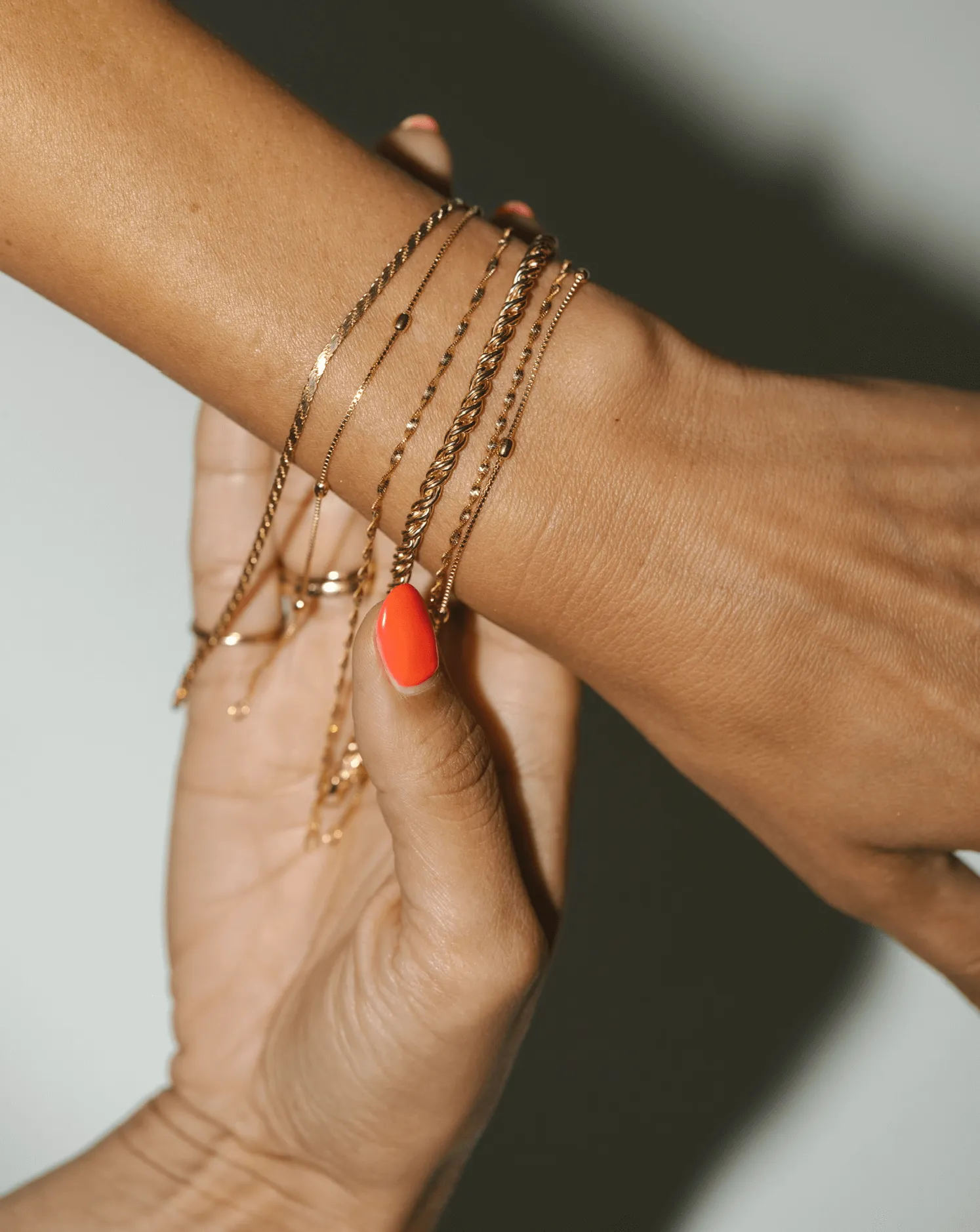 Smooth Rope Bracelet - Gold Vermeil