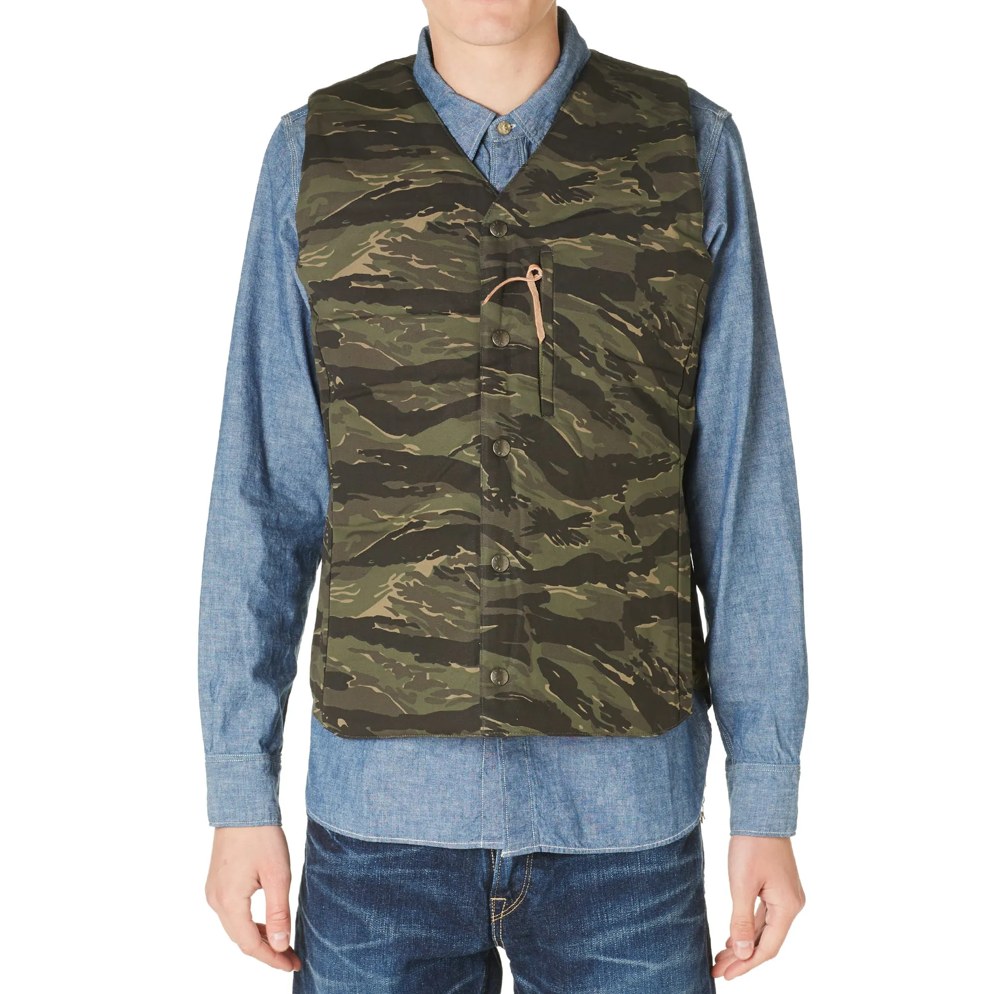 Spellbound Thinsulate Reversible GiletNavy & Camo