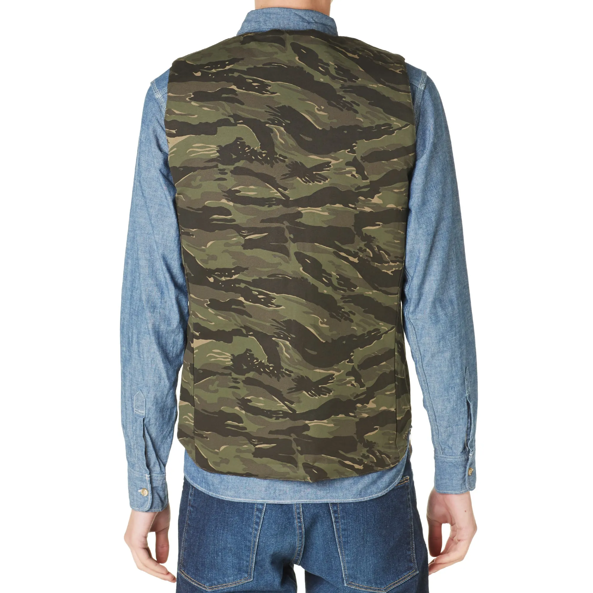 Spellbound Thinsulate Reversible GiletNavy & Camo