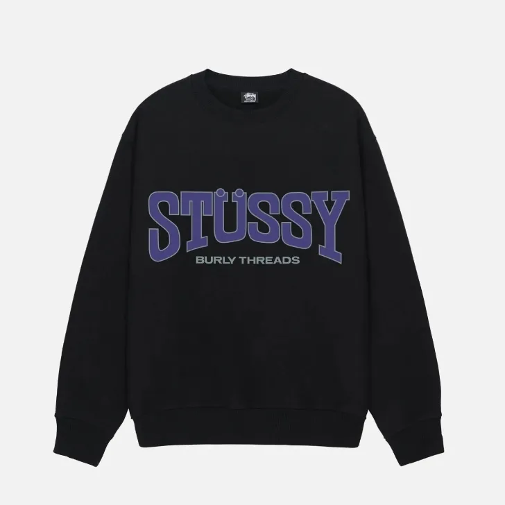 STUSSY  |Unisex Street Style Long Sleeves Plain Cotton Oversized Logo