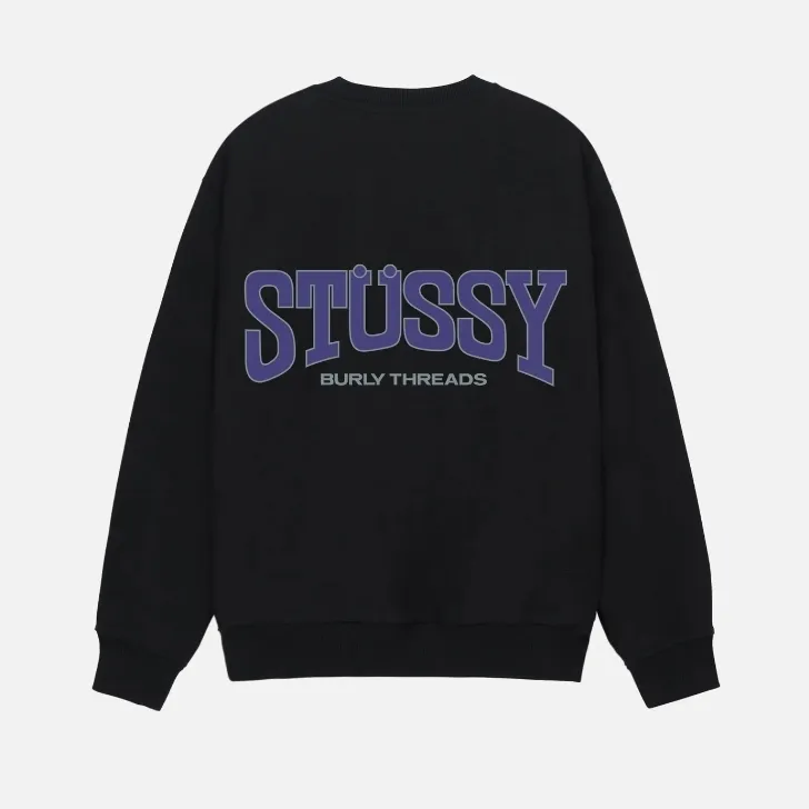 STUSSY  |Unisex Street Style Long Sleeves Plain Cotton Oversized Logo