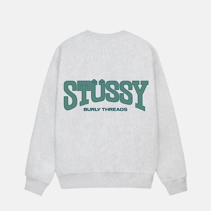 STUSSY  |Unisex Street Style Long Sleeves Plain Cotton Oversized Logo