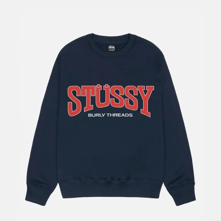 STUSSY  |Unisex Street Style Long Sleeves Plain Cotton Oversized Logo