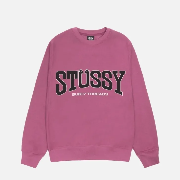 STUSSY  |Unisex Street Style Long Sleeves Plain Cotton Oversized Logo