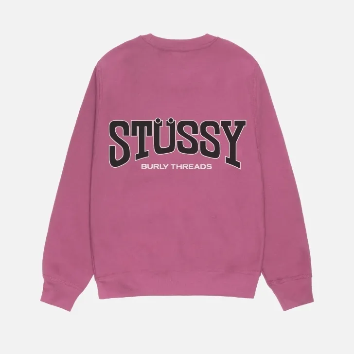 STUSSY  |Unisex Street Style Long Sleeves Plain Cotton Oversized Logo