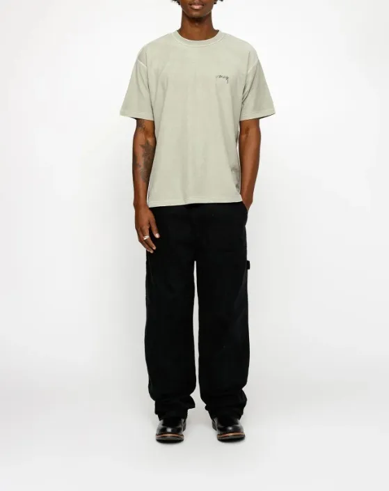 STUSSY  |Unisex Street Style Plain Cotton Short Sleeves Oversized