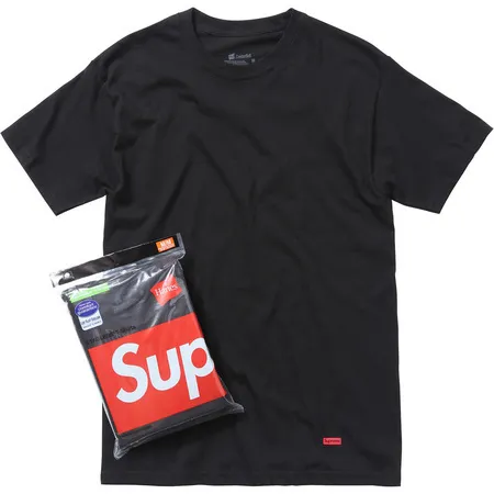 Supreme  |Unisex Street Style Collaboration Plain Cotton Short Sleeves