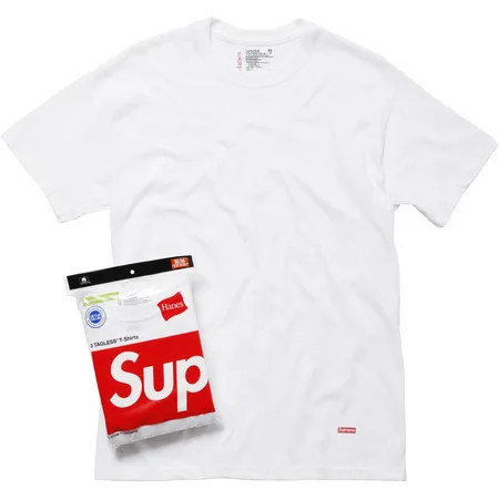 Supreme  |Unisex Street Style Collaboration Plain Cotton Short Sleeves