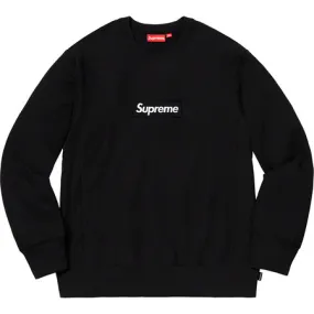 Supreme  |Unisex Street Style Long Sleeves Oversized Logo Sweatshirts