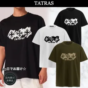 TATRAS  |Crew Neck Unisex Street Style Plain Cotton Short Sleeves