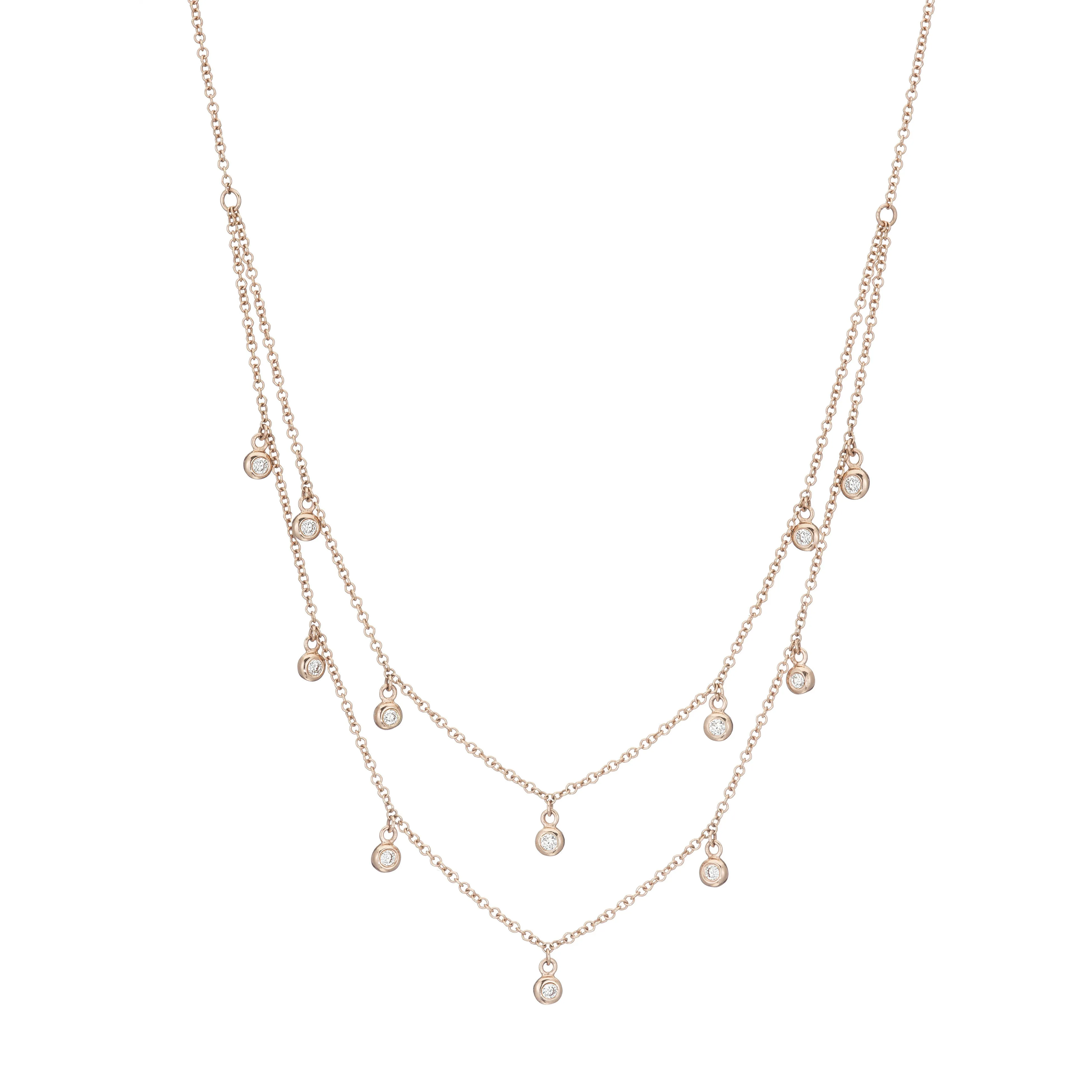 Tiered Demi Diamond Necklace