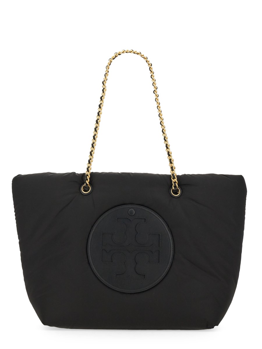 TORY BURCH    ELLA SHOPPER BAG WITH CHAIN