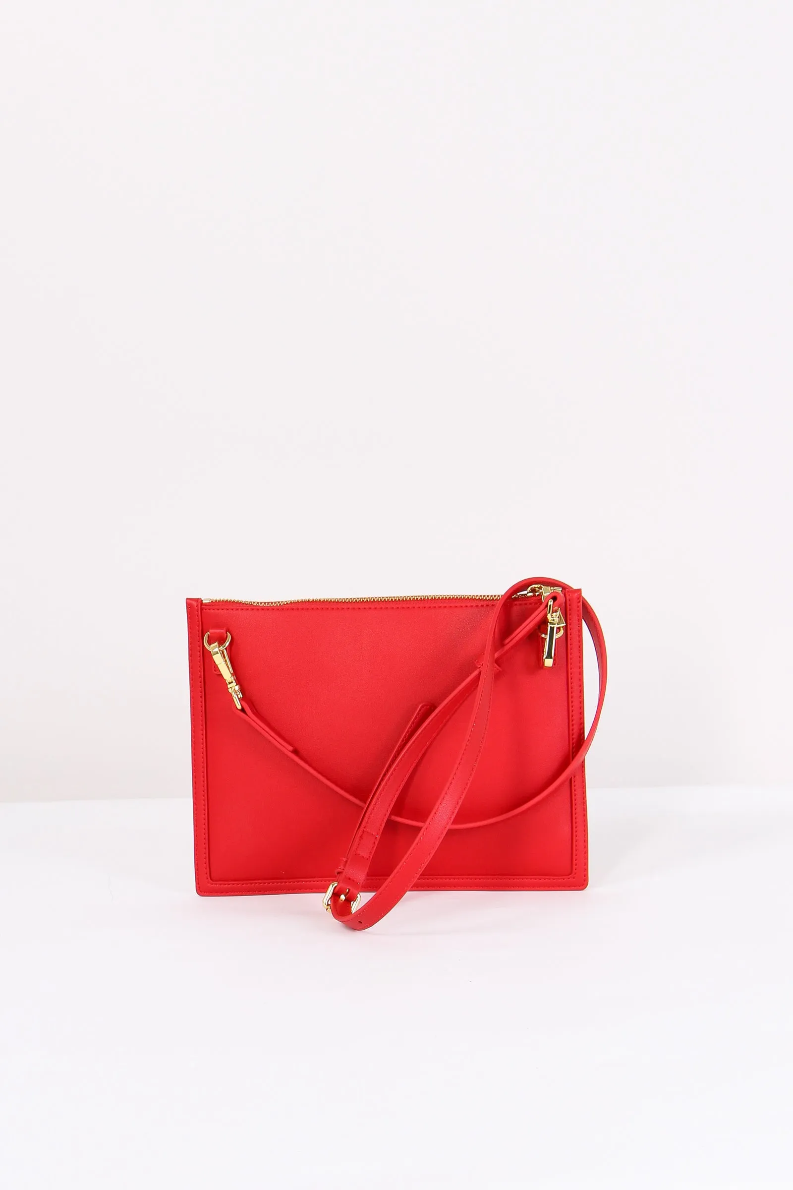 Tracollla Canvas Maxi Logo Naturale/rosso