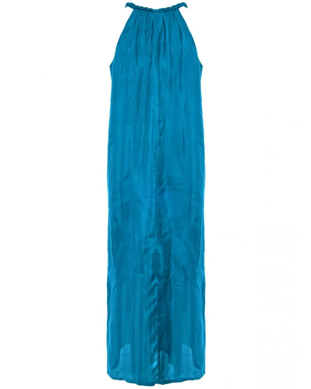 Turquoise Odiue Braided Slip Dress