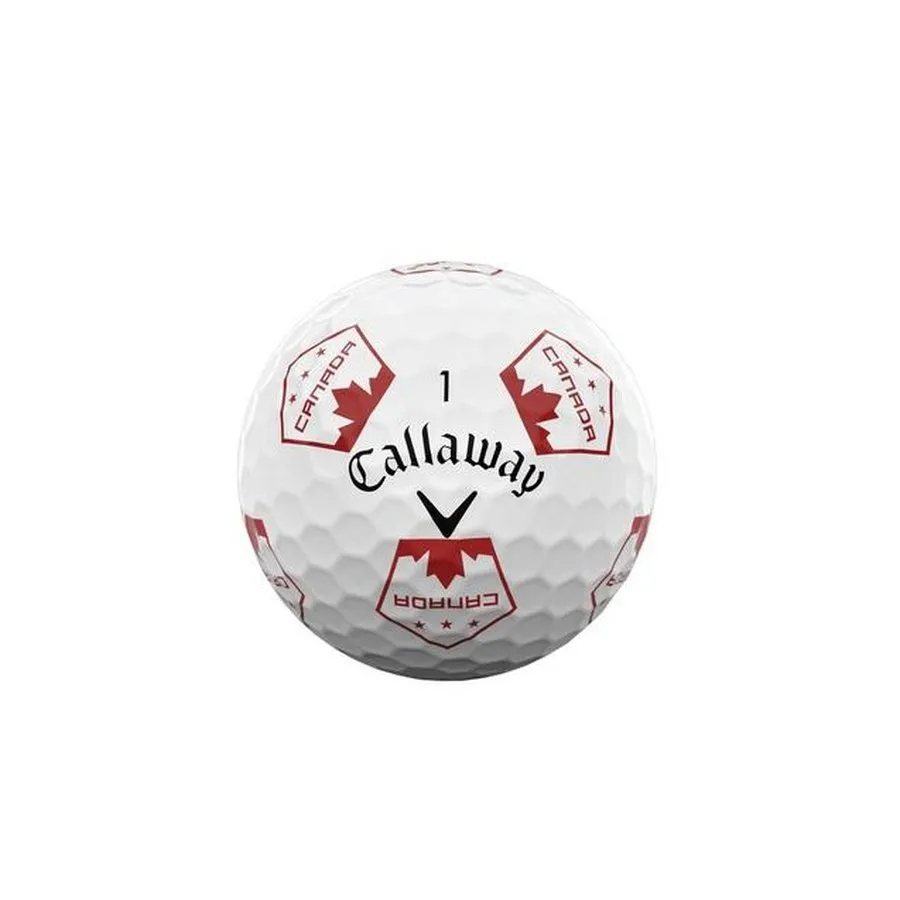 Two Dozen (24) Callaway Chrome Soft Truvis Canada Balls