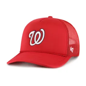 WASHINGTON NATIONALS FOAM FRONT MESH '47 TRUCKER FM