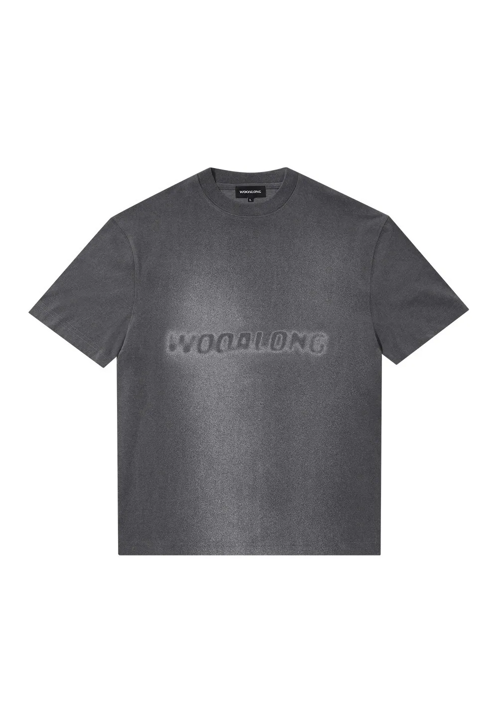 WOOALONG  |Unisex Street Style U-Neck Cotton Short Sleeves Oversized