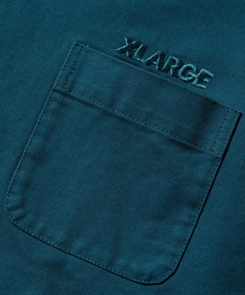 X-Large  |Unisex Street Style Plain Oversized Logo Shirts