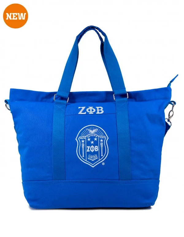 Zeta Phi Beta: Canvas Totes Bags