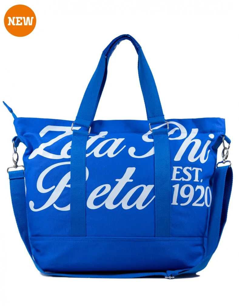 Zeta Phi Beta: Canvas Totes Bags