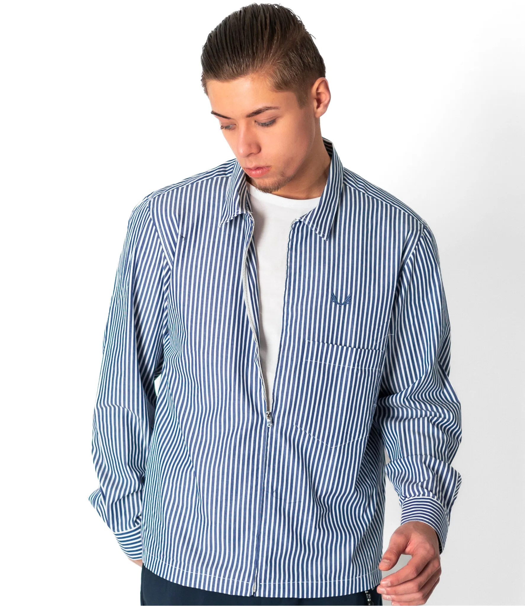 Zumo Oversized Shirts MANTIA NavyWhite