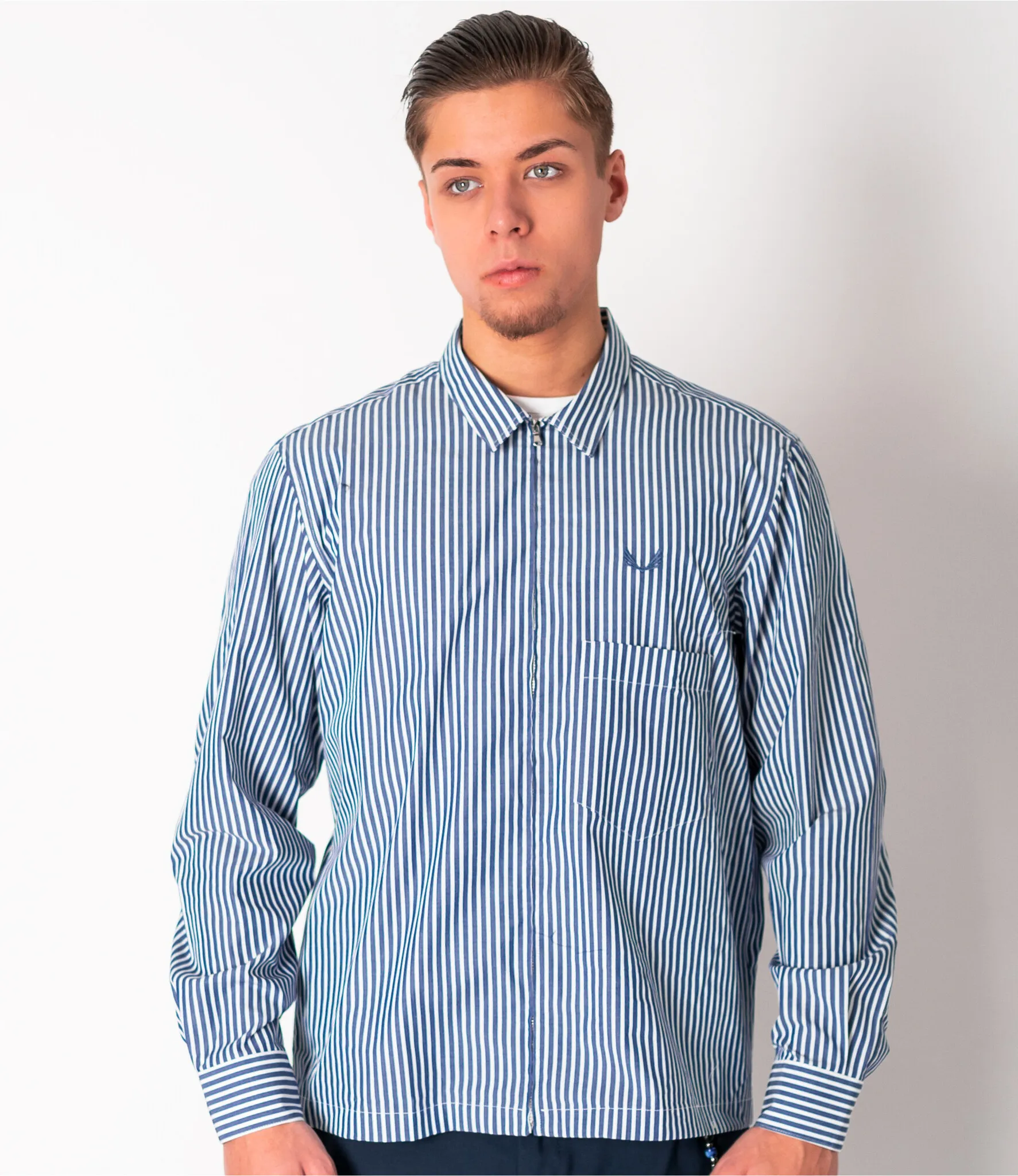 Zumo Oversized Shirts MANTIA NavyWhite